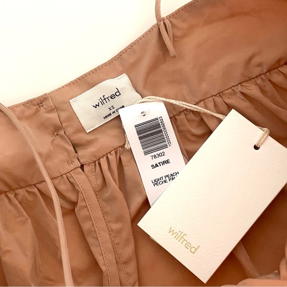 ARITZIA Wilfred Satire Taffeta Midi Dress - Picture 12 of 15